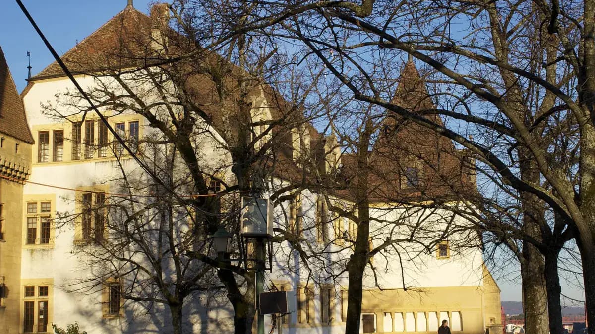 Neuchâtel, Hauptort des Kantons Neuenburg